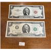 Image 1 : 1953 & 1976 American $2 Bills