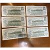 Image 2 : 6x Canadian 1973 $1 Bills