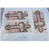 Image 1 : 3x Canadian 1986 $2 Bills