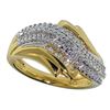 Image 1 : Diamond Accent Ring Natural Baguette Cut Diamond - Size 7 - retail appraisal value $479 USD (w/ Cert