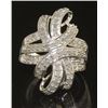 Image 1 : Ribbon 1.00ct Natural Diamond Ring - Size 7 - retail appraisal value $849 USD (w/ Certificate Of Aut