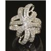 Image 1 : Ribbon 1.00ct Natural Diamond Ring - Size 7 - retail appraisal value $849 USD (w/ Certificate Of Aut