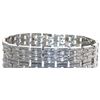 Image 1 : Panthere Link 1.00ct Natural Diamond Elegant Bracelet Rhodium over Metal Base - retail appraisal val