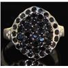 Image 1 : 2.20ct Natural black Diamond Cocktail Ring - Size 10.25 - retail appraisal value $1,325 USD (w/ Cert