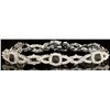 Image 1 : Natural Black Diamond Bracelet - retail appraisal value $650 USD (w/ Certificate Of Authenticity App