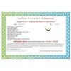 Image 2 : 2.66ct Sapphire & Natural Diamond Evening Necklace - retail appraisal value $440 USD (w/ Certificate