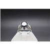 Image 1 : 3.90ct Black Diamond Ring for Men - Size 10 - retail appraisal value $3,025.00 USD (w/ Certificate O