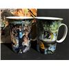 Image 2 : McIntosh Fine Bone China Old Masters-Pierre Auguste Renoir set of 4 mugs w/ case