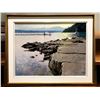 Image 1 : Framed original "Ford's Cove" painting on canvas signed by artist Robert Genn Hornby Island BC