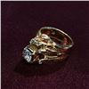 Image 2 : 14K yellow gold diamond ring, grade unknown - retail around $9,000  This ring was an estate ring tha