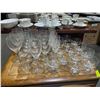 Image 2 : Large group of assorted dessert glasses/champagne glasses/wine glasses