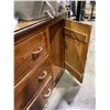 Image 2 : Vintage 3 drawers sideboard - approx. 68"x21"x3ft tall