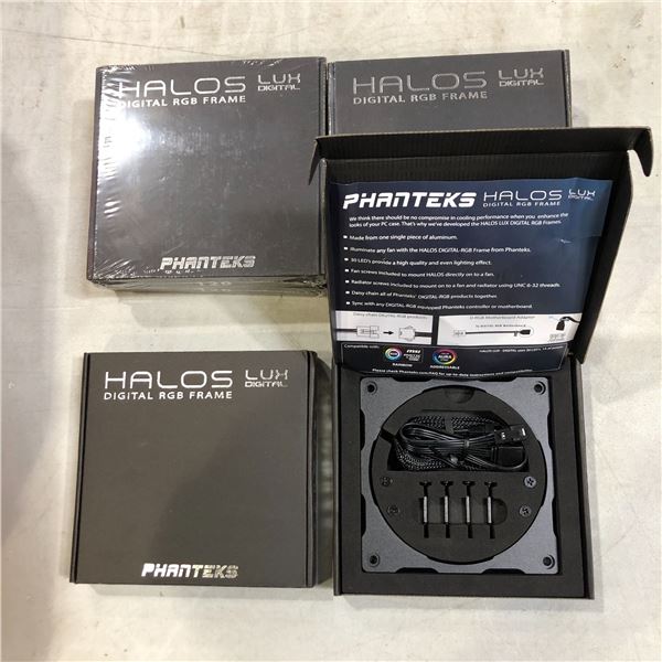 Ventilátor / Phanteks / Ventilátor rács PHANTEKS Halos Lux 14cm RGB led Alu Szür Ventilátor / Phanteks / Ventilátor rács PHANTEKS Halos Lux 14cm RGB led Alu Szür