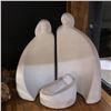 Image 2 : 2 shelves full of assorted decor from estate