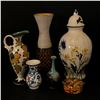 Image 1 : Group of assorted decorative items from estate - includes vases/ pots