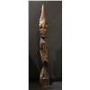 Image 2 : Approx. 33in tall First Nations wood carved Killer Whale sculpture