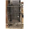 Image 1 : Metal birdcage (approx. 32in W 5ft H 23in D)