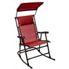 Image 1 : Foldable rocking chair w/canopy red