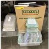 Image 1 : Large box of tupperware - glass & plastic