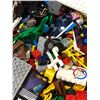 Image 3 : Box of misc kids toy lego pieces