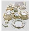 Image 1 : Royal Albert bone china Colleen set, featuring approximately 100 exquisite pieces. Adorned with deli