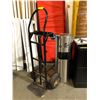 Image 2 : 1 UltraSteel Convertible Hand Truck Dolly & 1 Certainty Wipes S/S Floor Stand w/ bin (retail value $