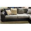 Image 2 : 2pc Sectional sofa w/ ottoman & couches