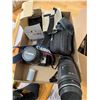 Image 1 : Canon EOS rebel camera, cannon lense and other items