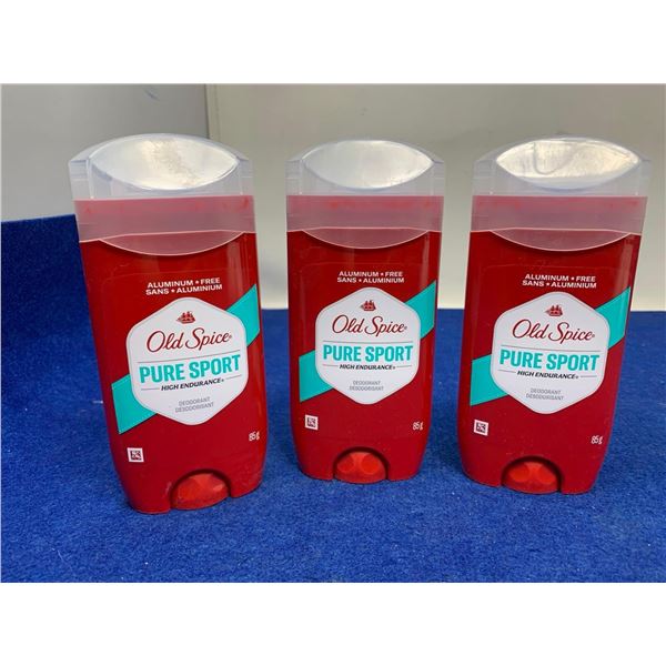 Old Spice Pure Sport Deodorant (3 x 85g)