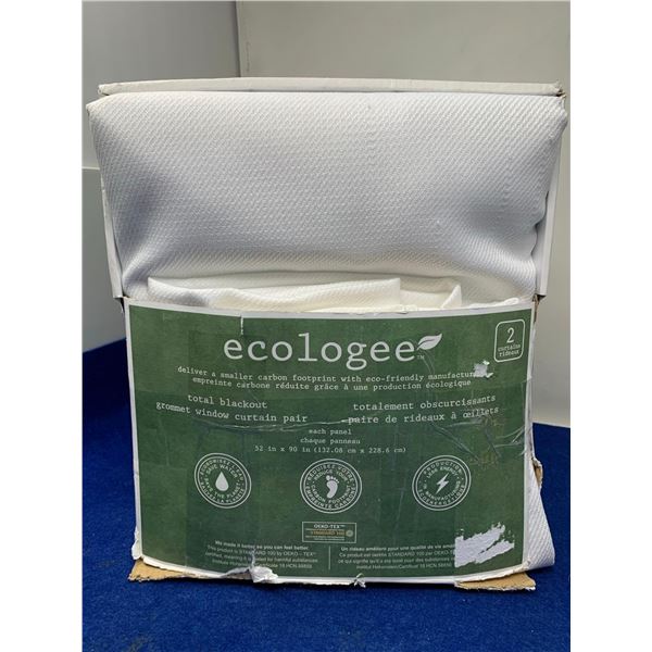 Ecologee 2pk Blackout Curtains (52in x 90in)