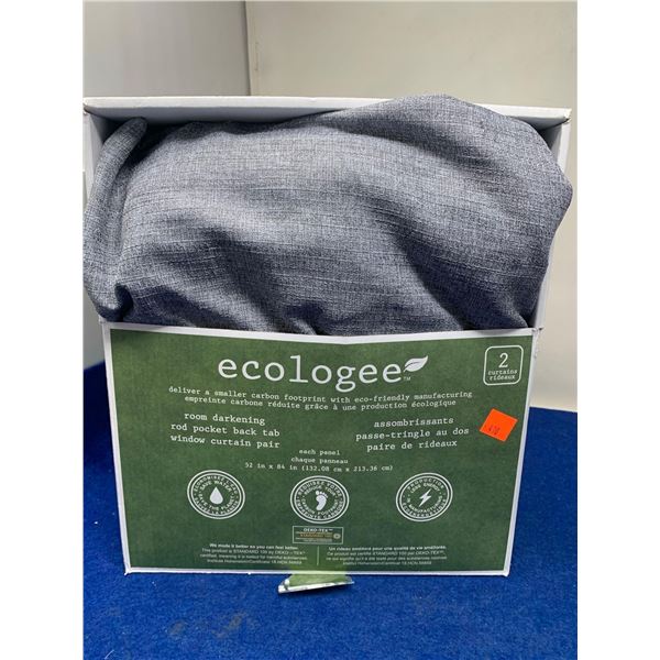 Ecologee 2pk Blackout Curtains (52in x 84in)