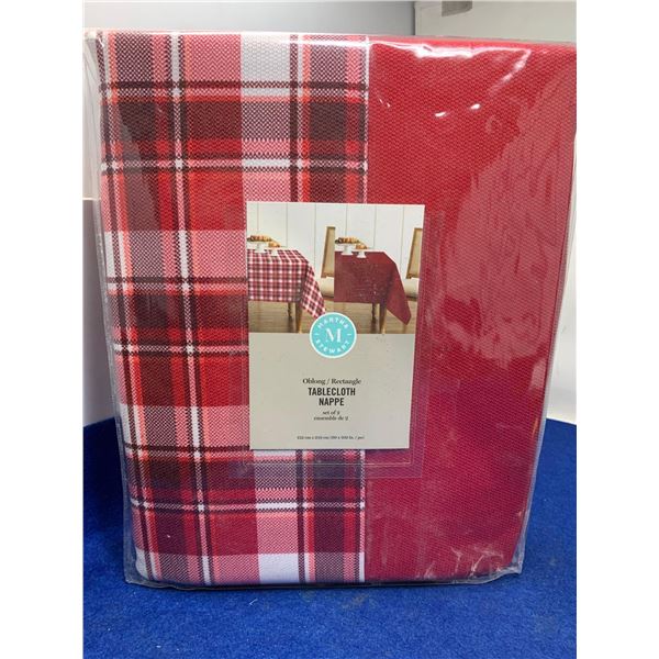 Martha Stewart Oblong Tablecloth-Set of 2 (60in x 102in)