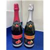 Image 1 : Organic Sparkling Juice, Apple Pear, Apple Raspberry (2 x 750ml)