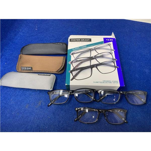 Foster Grant Readers 3pk (2.50)