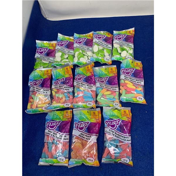 Huer Sour Bubblegum Candy (13 x 75g)