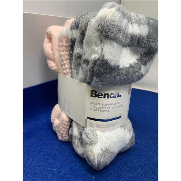 Bench Ladies Slipper Socks 3pk (Size 4-10)