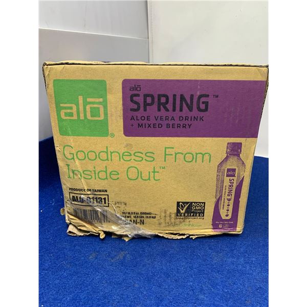 Alo Spring Aloe Vera & Mixed Berry (12 x 500ml)