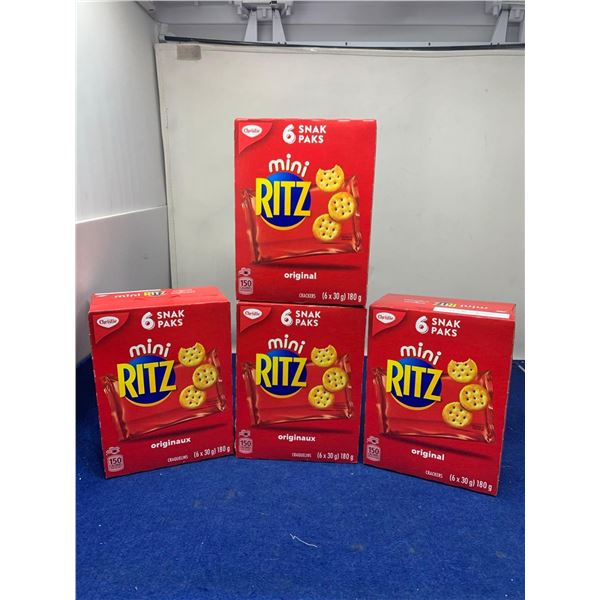 Mini Ritz Original Snak Packs (4 x 6 x 30g)
