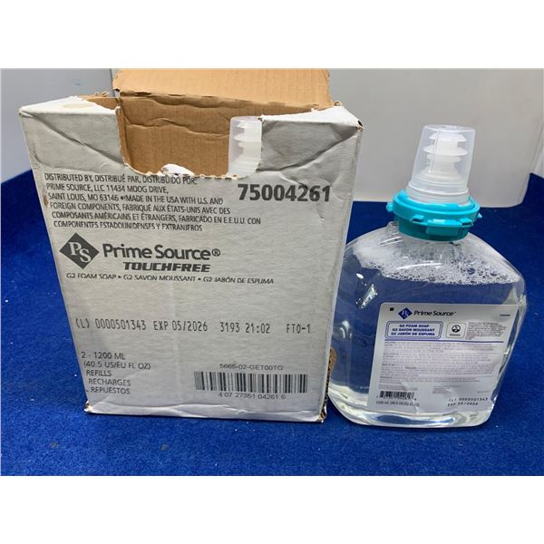Prime Source Touchfree G2 Foam Soap (2-1200ml)