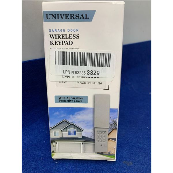 Universal Garage Door Wireless Keypad