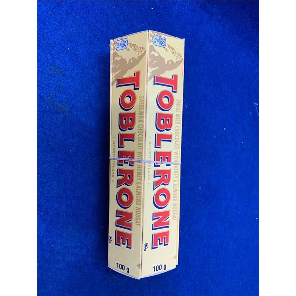 Toblerone Swiss Milk Chocolate with Nougat (6 x 100g)