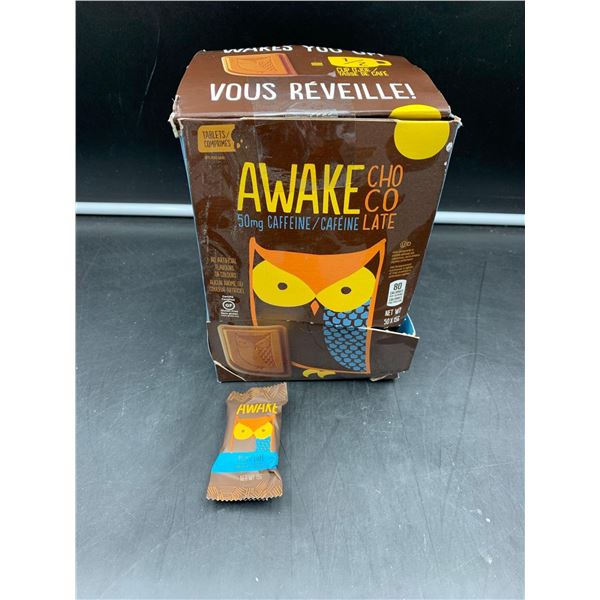 Awake Chocolate 50mg Caffeine Bars (50 x 15g)