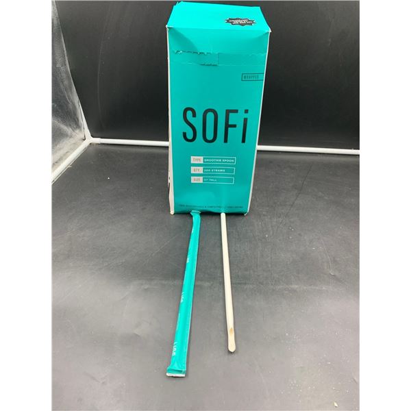 Sofi Smoothie Spoot Straws (200ct x 11in)