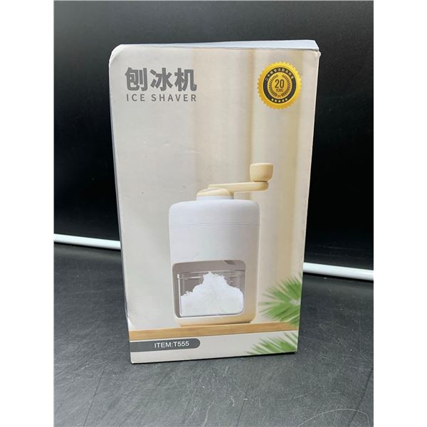 Hand Grind Ice Shaver