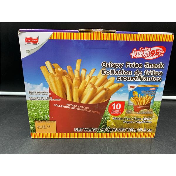 Crispy Fries Snacks (10 x 60g)