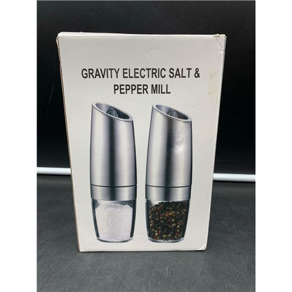 Gravity Electric Salt & Pepper Mill