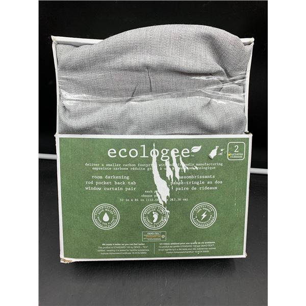 Ecologee 2pk Blackout Curtain Panels (52in x 84in)