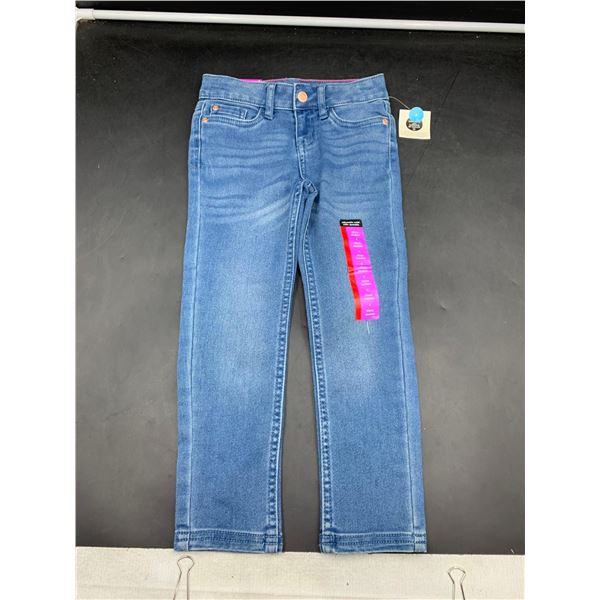 Adjustable Waist, Skinny Fit (Size 4) Girls Denim