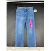 Image 1 : Adjustable Waist, Skinny Fit (Size 4) Girls Denim
