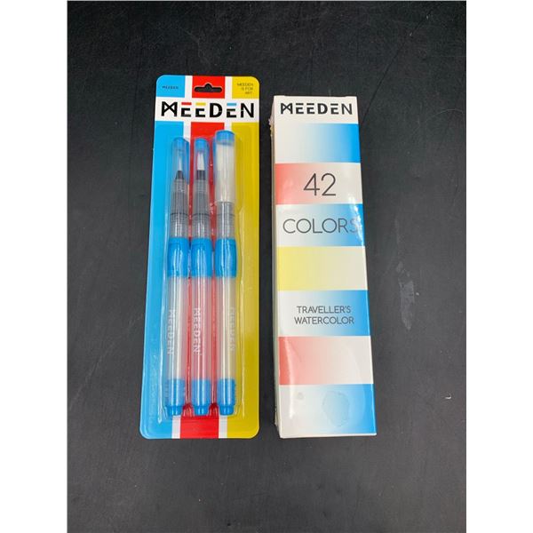 Meeden Traveller's Watercolor and Brushes